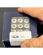 ALK 2mL Sterile Serum Vials, Silver Seals, Pack of 25