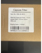 Sterile Capsule Filter, 0.2um Nylon Membrane, 10 piece