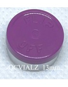 Burgundy Violet 13mm Flip Off® Vial Seals, West Pharmaceutical, Bag of 1,000