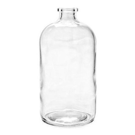 500ml clear molded serum bottle vials, USP Type 1 borosilicate glass, 1 piece sample