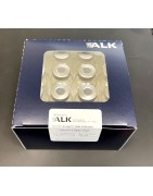 ALK 20mL Sterile Serum Vials, Silver Seals, Pack of 16