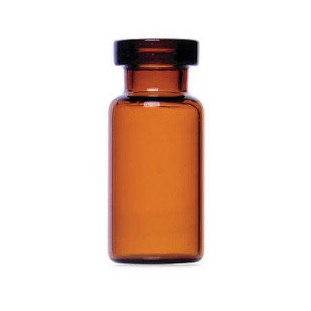 3ml Amber Serum Vials, Type 1 Amber Glass, 17x37mm, Tray of 371