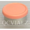 West Matte 20mm Peach Flip Cap Vial Seals, West Pharma, Pack of 100