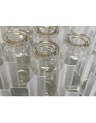 ISO 6R Clear Open Sterile Vials, 22x40mm, Nested Tray of 96 pieces