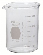 Kimble Kimax 150mL Griffin Beaker, 14000-150, Pack of 12