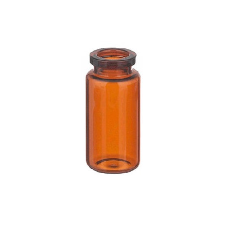 10ml Amber Serum Vials, 24x50mm USP Type 1 borosilicate amber glass