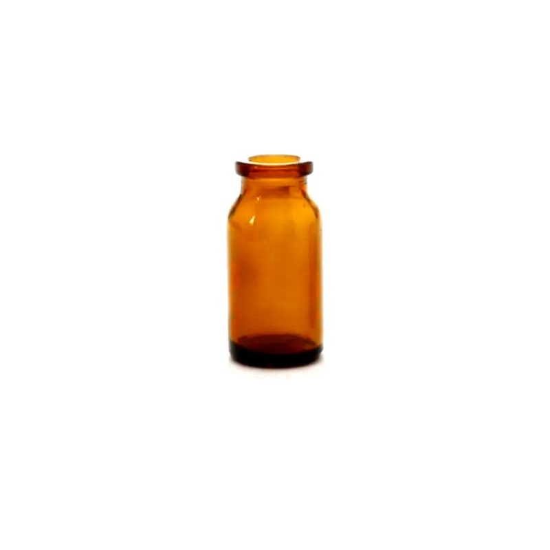 10ml Amber Serum Vials, molded serum bottle style, 192 pieces