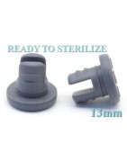 Ready to Sterilize 13mm Lyophilization Vial Stoppers, Bag of 5,000