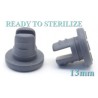 Ready to Sterilize 13mm Lyophilization Vial Stoppers, Bag of 5,000