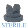 STERILE 20mm 2-leg lyophilization vial stoppers. Sterility and Endotoxin tested.