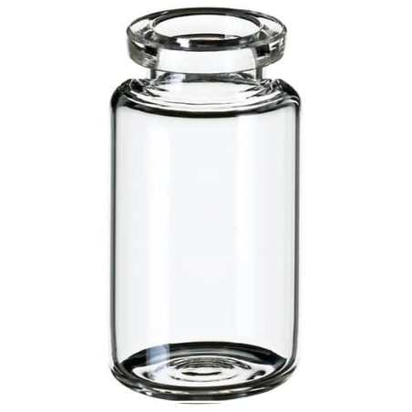 20mL Clear Serum Vials, Squared Shoulder, Pack of 10