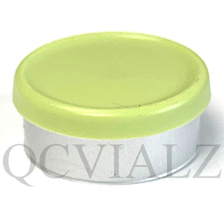 West Matte 20mm Faded Light Green Flip Cap Vial Seals, West Pharma, Bag of 1,000 West Matte 20mm Faded Light Green Flip Cap Vial Seals, West Pharma, Bag of 1,000