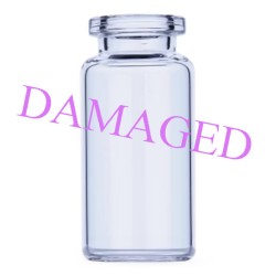 10ml Clear Serum Vial, 24x47mm with 20mm crimp, partial tray of 195-205