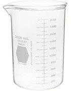 Kimble Kimax 2000mL Heavy Duty Beaker, 14005-2000, Pack of 4