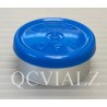 20mm Royal Blue FLIP OFF seal manufactured by West Pharmaceuticals.