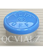 20mm Light Blue Flip Off® Vial Seals, West Pharma, Bag of 1,000