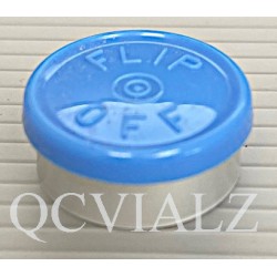 20mm Light Blue Flip Off® Vial Seals, West Pharma, pack of 100