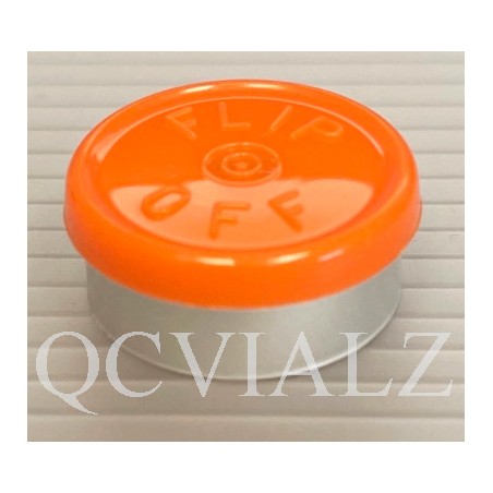 20mm Orange Peel Flip Off® Vial Seals, West Pharma, Pk of 100