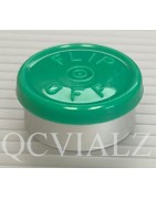 20mm Green Flip Off® Vial Seals, West Pharmaceutical, Bag of 1,000 pieces