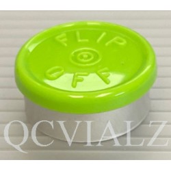 20mm Willow Green Flip Off® Vial Seals, West Pharma, Pk of 100