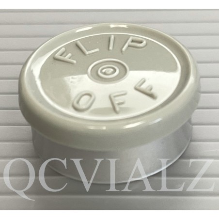 20mm Misty Gray Flip Off® Vial Seals, West Pharma, Pk of 100