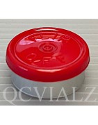 20mm Red Flip Off® Vial Seals, West Pharma, Pack of 100