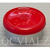 20mm Red Flip Off® Vial Seals manufactured by West Pharma, Bag of 1,000 pieces
