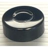 Black 20mm Center Tear Smooth Unlined Aluminum Vial Seals, Bag of 1000
