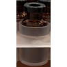 ISO 2R Amber Open Sterile Vials, Protection Sleeve, Tray of 100