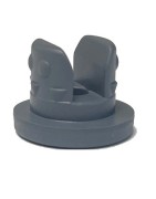 20mm 2-Leg Lyophilization Vial Stopper, Nubbed Leg Style, Bromobutyl Rubber, Bag of 1,000