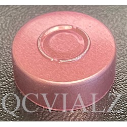 Rose Gold 20mm Center Tear Out Unlined Aluminum Vial Seals, Bag of 1000