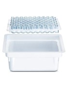 ISO 2R Clear Open Sterile Vials, Protective Nested Sleeve Tub, Tray of 100