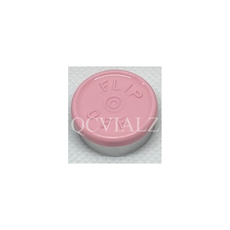 20mm Gloss Pink Flip Off® Vial Seals, West Pharma, Bag of 1,000