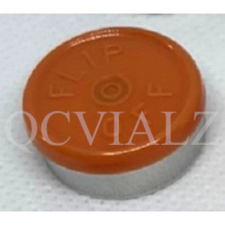 20mm Rust Orange Flip Off® Vial Seals, West Pharma