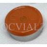 20mm Rust Orange Flip Off® Vial Seals, West Pharma
