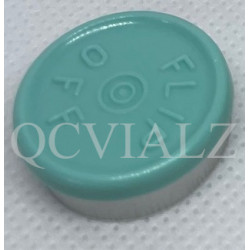 20mm Faded Turquoise Blue Flip Off® Vial Seals, West Pharma