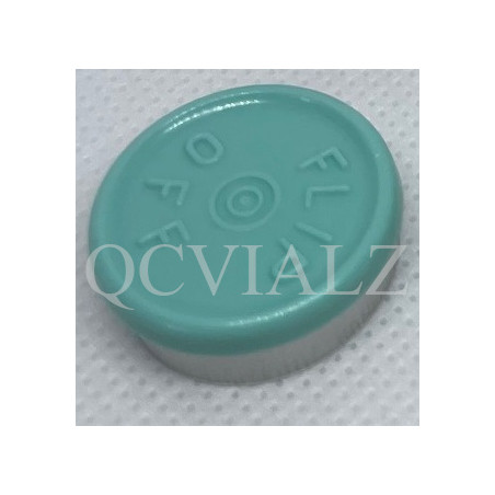 20mm Faded Turquoise Blue Flip Off® Vial Seals, West Pharma