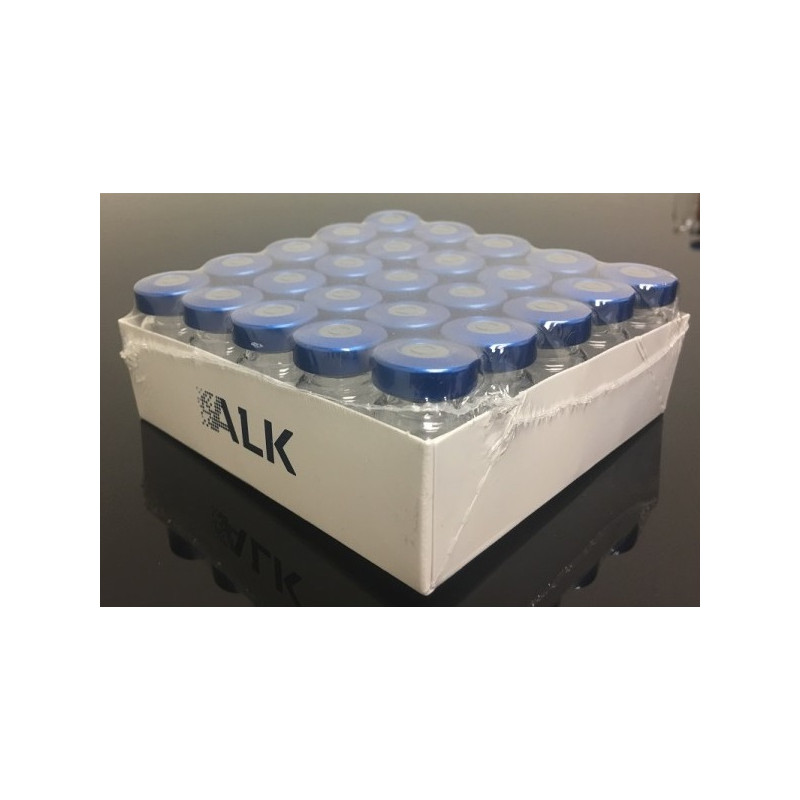 ALK 5mL Sterile Serum Vials, Blue Seals, Pack of 100