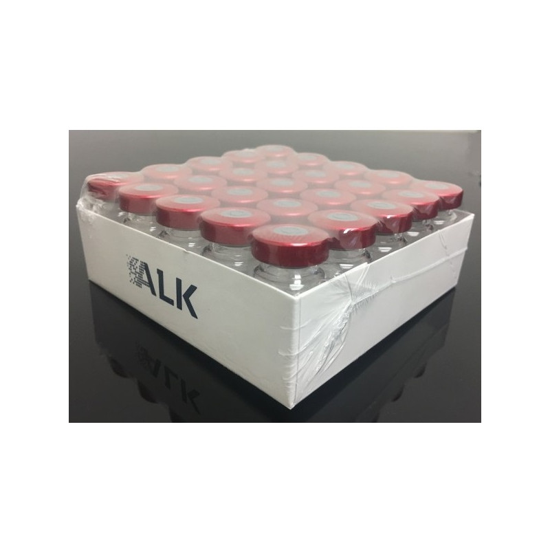 ALK 5mL Sterile Serum Vials, Red Seals, Pack of 25