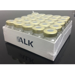 ALK Abello 5mL Sterile Serum Vials, Gold Seals, Pack of 100