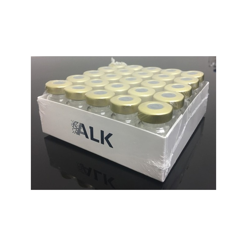 ALK Abello 5mL Sterile Serum Vials, Gold Seals, Pack of 100