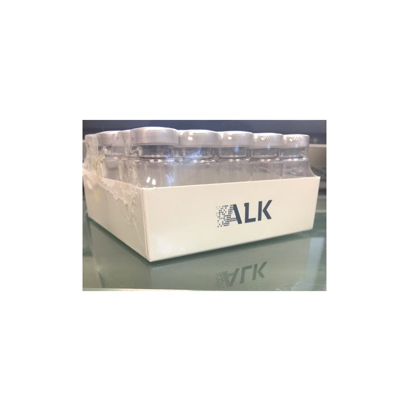 ALK 10mL Sterile Serum Vials, Silver Seals, Pack of 25