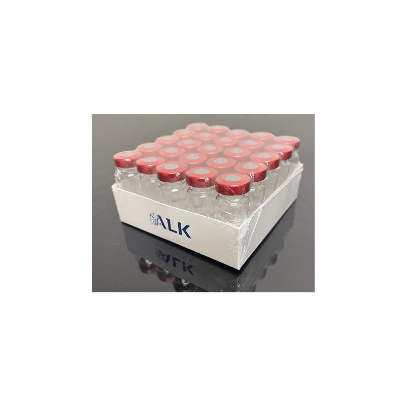 ALK 10mL Sterile Serum Vials, Red Seals, Pack of 25
