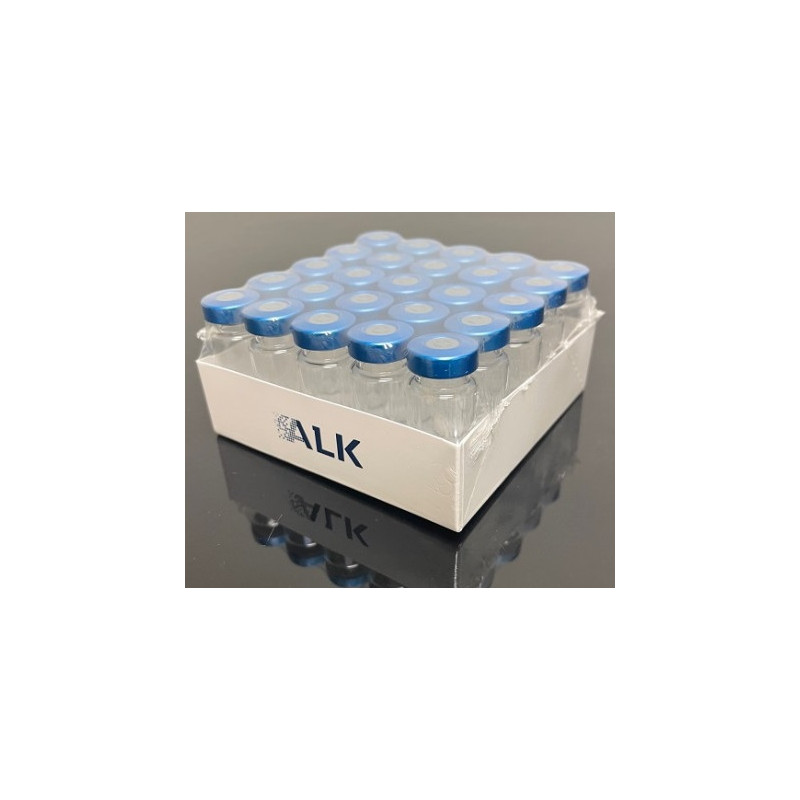 ALK 10mL Sterile Serum Vials, Blue Seals, Pack of 25