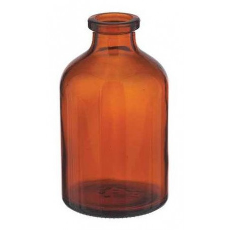 50ml Amber Serum Vials, molded serum bottle, module of 68 pieces