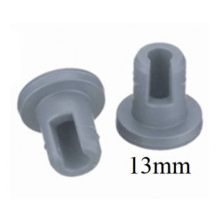 13mm Igloo Lyophilization Vial Stoppers,  100 pieces in a lot labeled resealable bag.