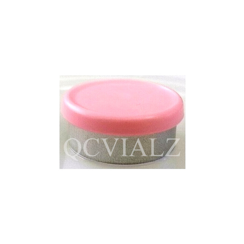 West Matte 20mm Pink Flip Cap Vial Seals, West Pharma, Bag of 1,000
