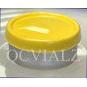 Yellow 20mm Superior Flip Cap Vial Seals, Bag of 1,000