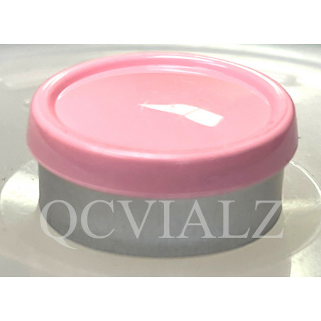 Pink 20mm Superior Flip Cap Vial Seals, Bag of 1,000