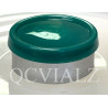 Dark Green 20mm Superior Flip Cap Vial Seals, Bag of 1,000. QCVIALZ Catalog SKU no. SFC20DKG-1K